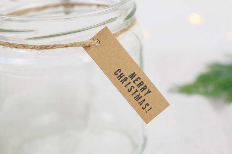 DIY Anleitung - Keksgläser zu Weihnachten einfach selber machen