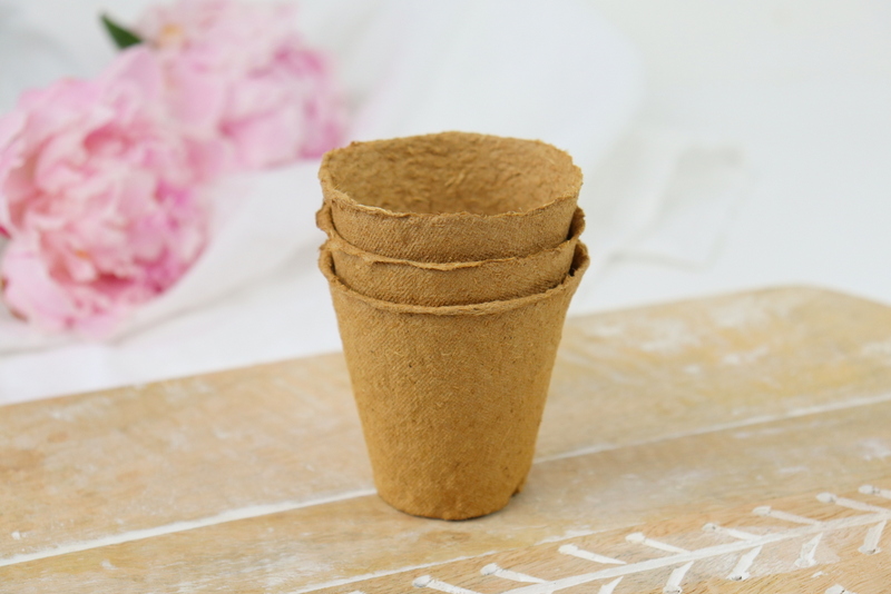 DIY Anleitung - Osterkorb mit Hasenohren aus Anzuchttöpfchen einfach selber machen