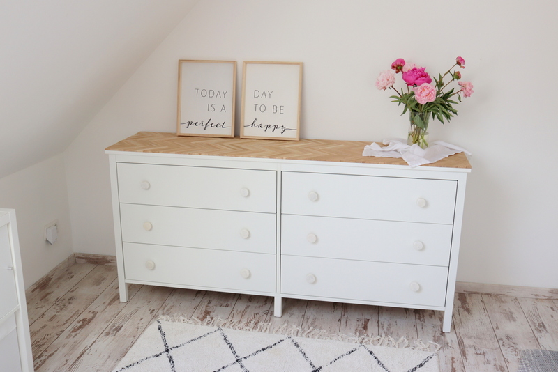 DIY - IKEA Koppang Kommoden Hack - Holzplatte aus Klötzchen selber machen