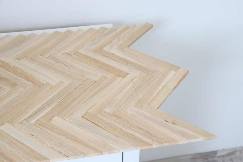 DIY - IKEA Koppang Kommoden Hack - Holzplatte aus Klötzchen selber machen