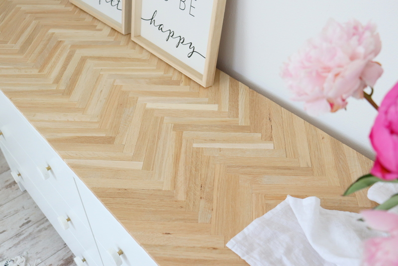 DIY - IKEA Koppang Kommoden Hack - Holzplatte aus Klötzchen selber machen