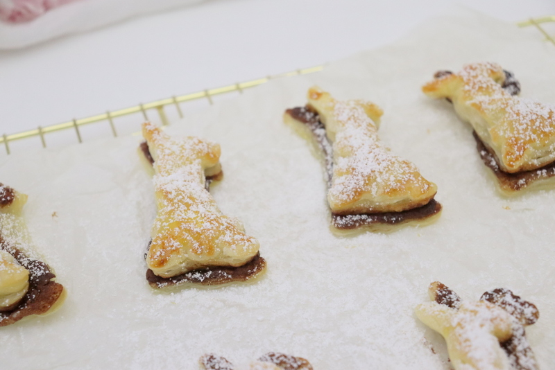 Rezept - Schoko Blätterteig Hasen schnell und einfach selber machen