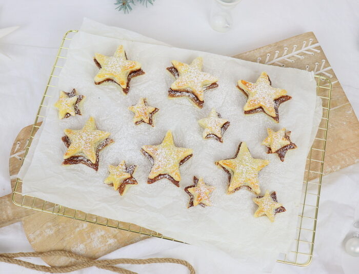 Rezept - Schoko Blätterteig Sterne schnell und einfach selber machen