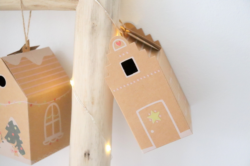 DIY Deko Tipp - super süßes Adventskalender-Set HYGGE DORF