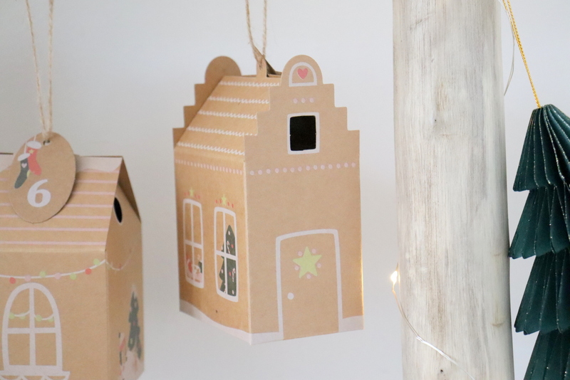 DIY Deko Tipp - super süßes Adventskalender-Set HYGGE DORF
