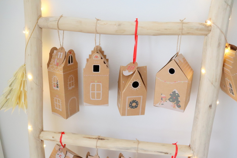 DIY Deko Tipp - super süßes Adventskalender-Set HYGGE DORF
