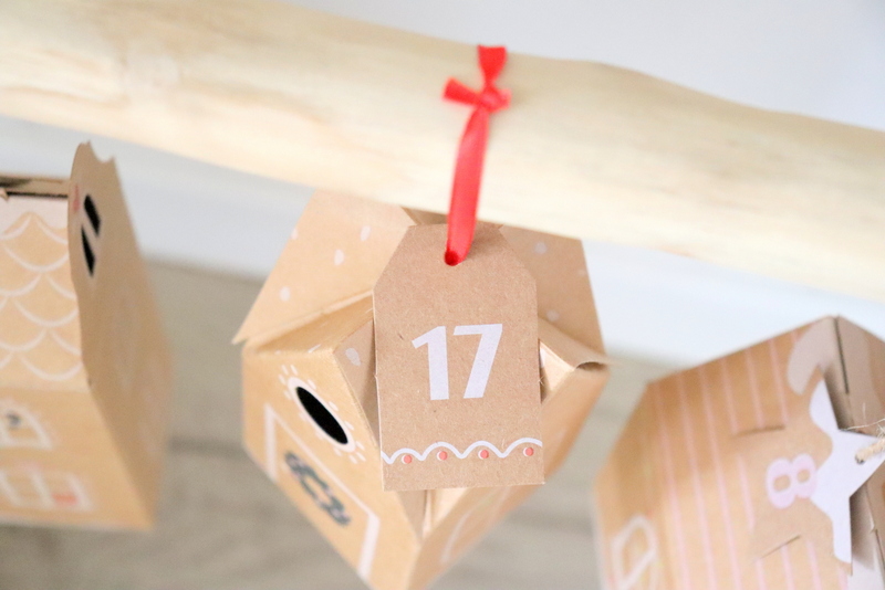 DIY Deko Tipp - super süßes Adventskalender-Set HYGGE DORF