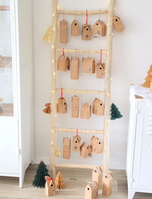 DIY Deko Tipp - super süßes Adventskalender-Set HYGGE DORF