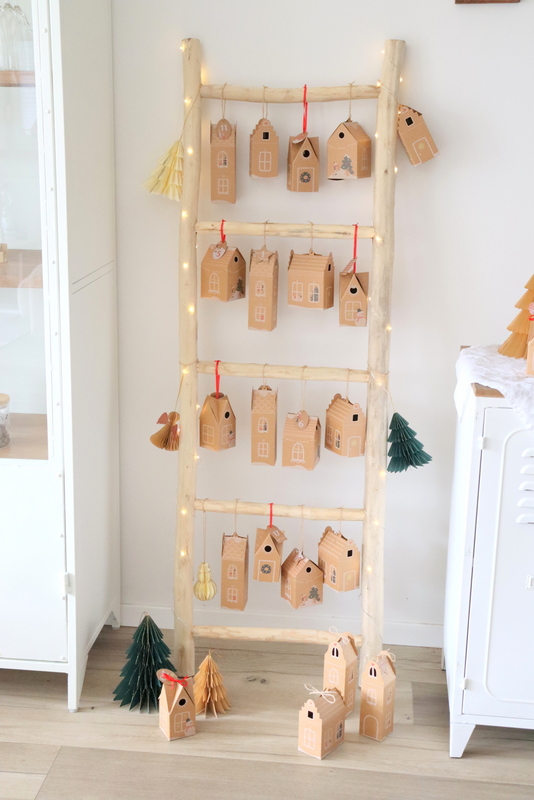 DIY Deko Tipp - super süßes Adventskalender-Set HYGGE DORF
