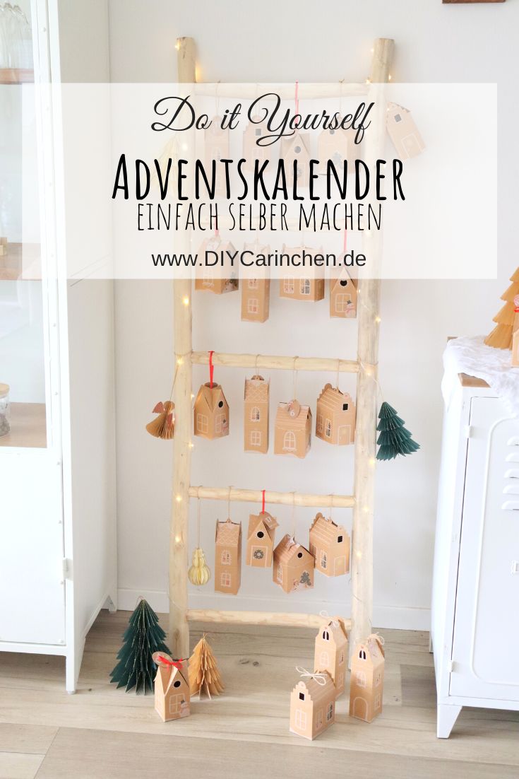 DIY Deko Tipp - super süßes Adventskalender-Set HYGGE DORF