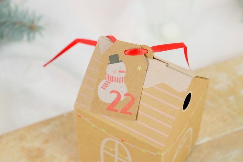 DIY Deko Tipp - super süßes Adventskalender-Set HYGGE DORF