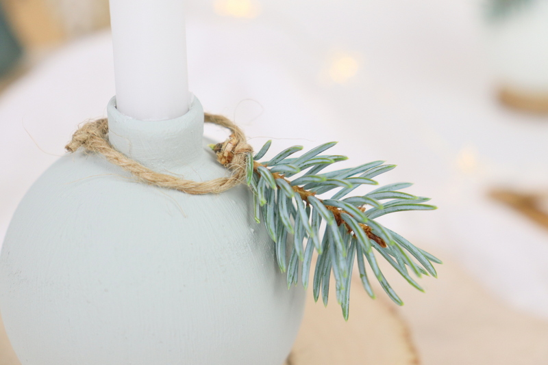 DIY Upcycling - Kerzenhalter aus Christbaumkugeln einfach selber machen