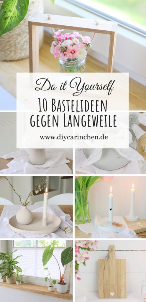 DIY Anleitung - 10 tolle Bastelideen gegen Langeweile im Januar