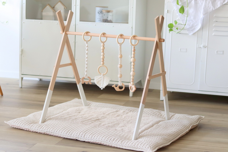 DIY Anleitung - Baby Spielbogen aus Holz / Baby Gym einfach selber machen