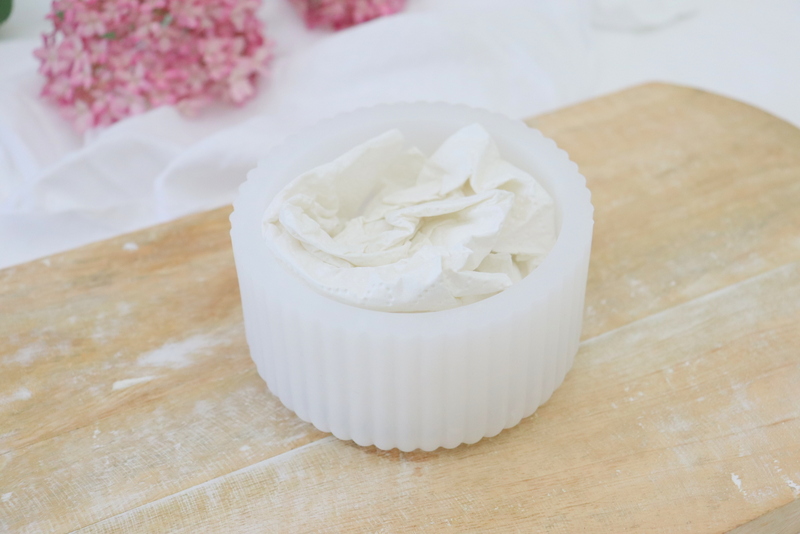 DIY Anleitung - Kerzenhalter Schale aus Raysin einfach selber machen