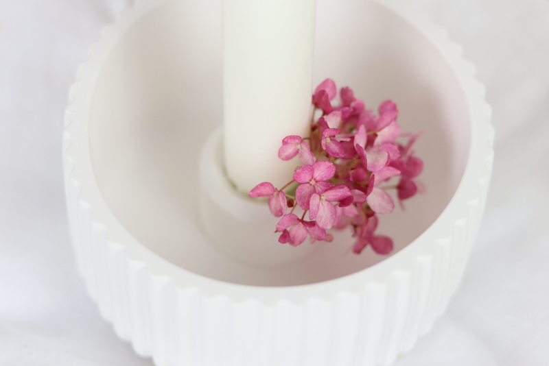 DIY Anleitung - Kerzenhalter Schale aus Raysin einfach selber machen