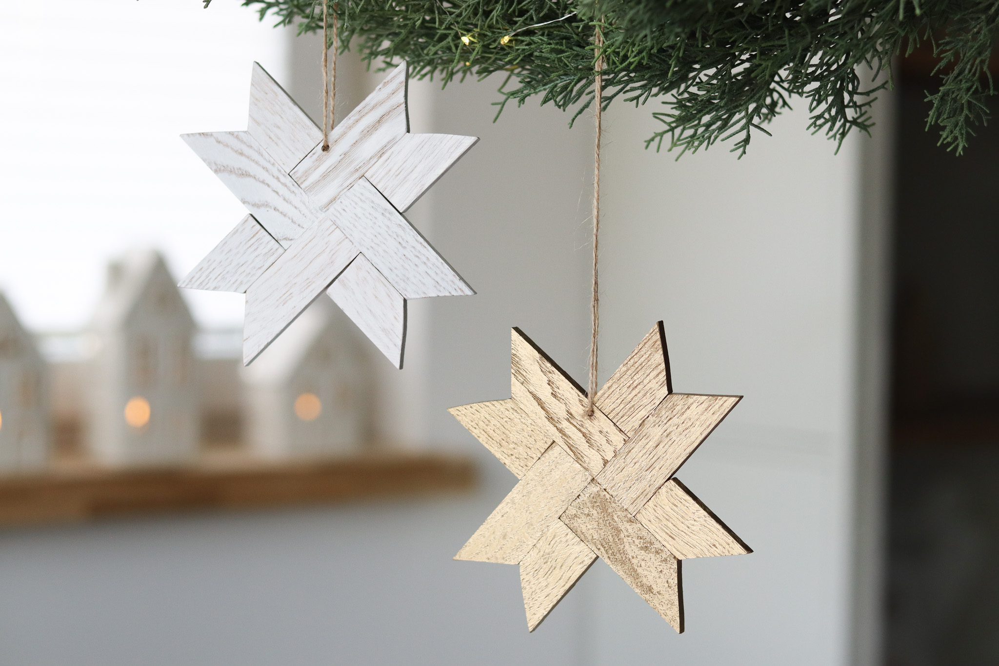 DIY Anleitung - Sterne aus Klötzchen einfach selber machen