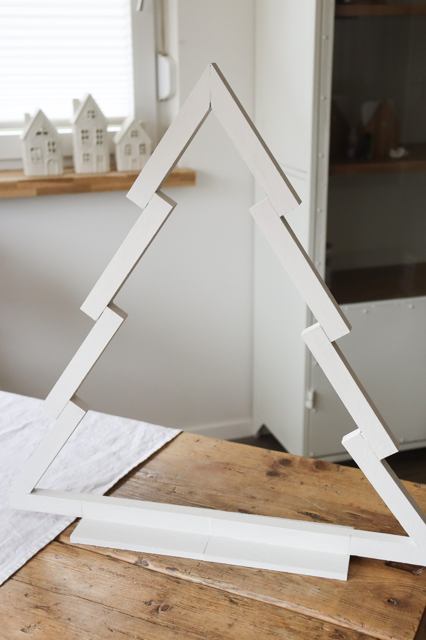 DIY Anleitung - Tannenbaum aus Klötzchen einfach selber machen