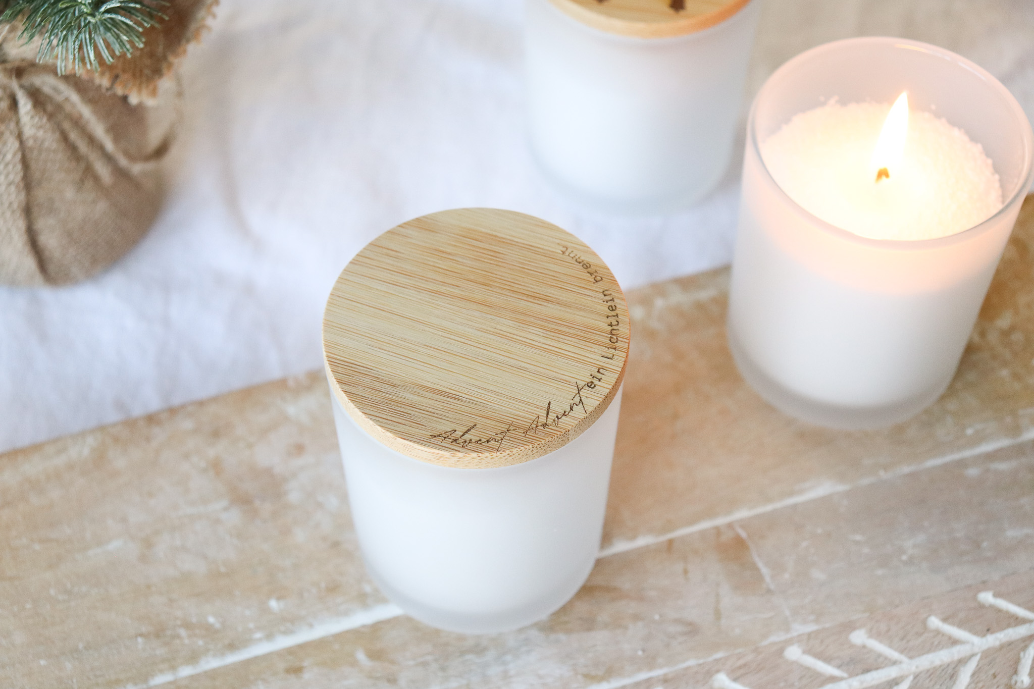 DIY - weihnachtliche Kerzen mit dem xTool S1 einfach selbermachen