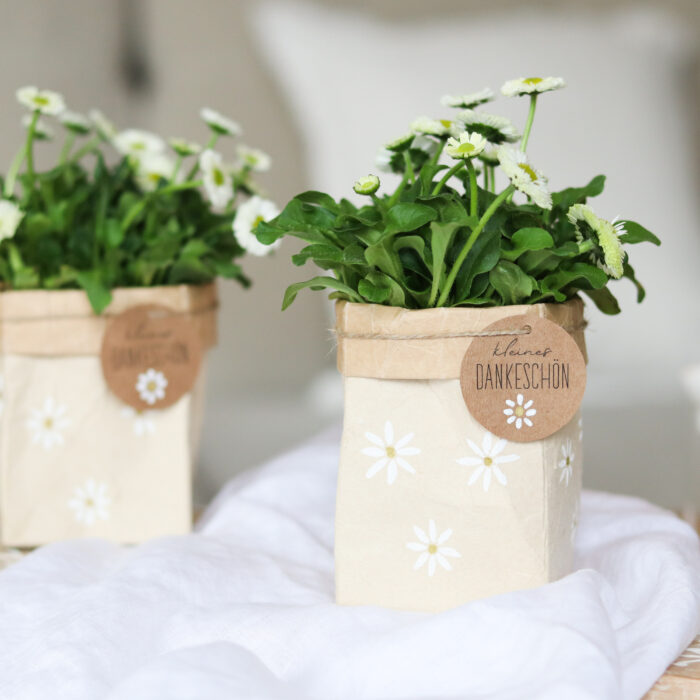 DIY Upcycling Anleitung – Geschenkverpackung aus Milchkarton basteln