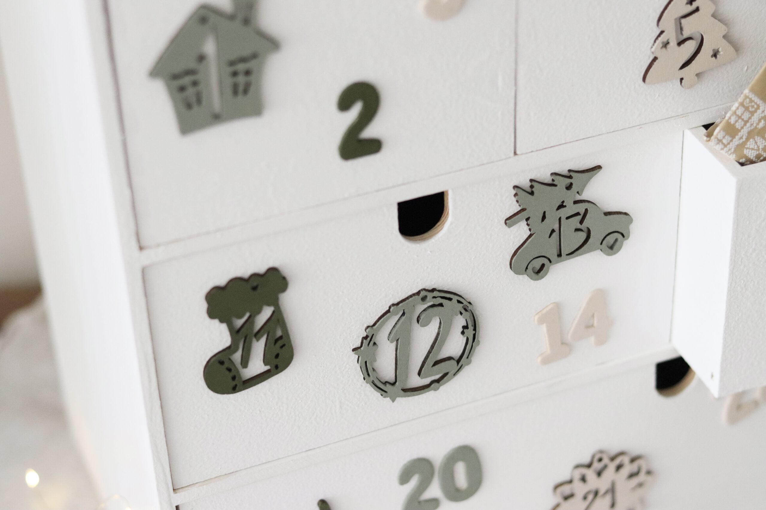 DIY Adventskalender aus der IKEA MOPPE Mini Kommode – einfach selbstgemacht